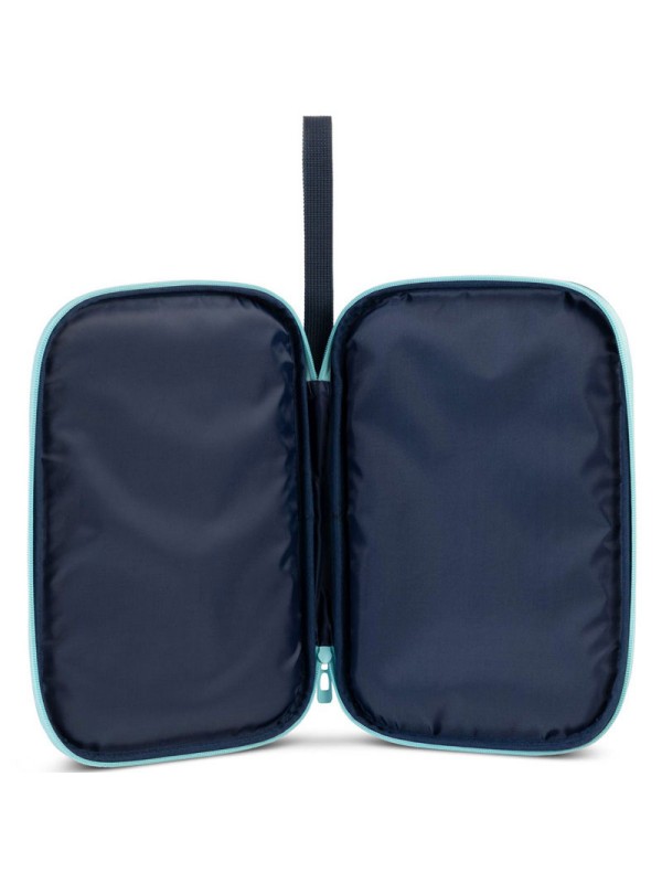 Ovitek za namizno teniški lopar GEWO Single cover Stripes Navy