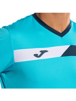 Majica Joma Court short sleeve T-shirt Turquise