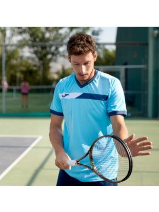 Majica Joma Court short sleeve T-shirt Turquise