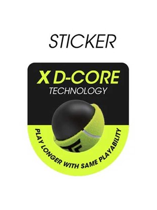 Karton Tenis žogic Tecnifibre X-One 3 balls - 108 žog
