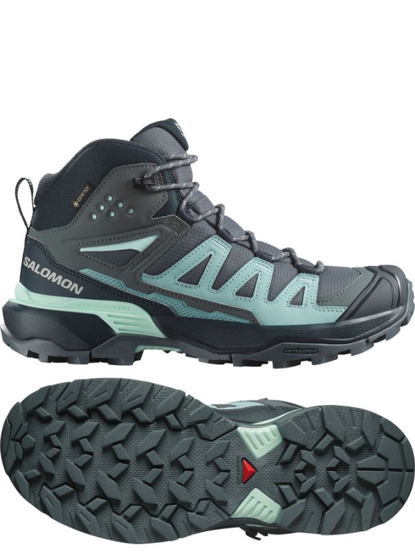 Ženski pohodni čevlji Salomon X Ultra 360 MID GTX Tourmaline
