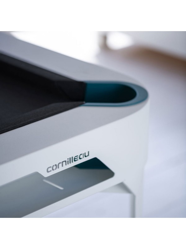Cornilleau Hyphen biljard miza – bela z dark grey podlogo